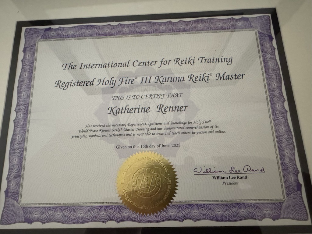 Holy Fire® III Karuna Reiki® Master